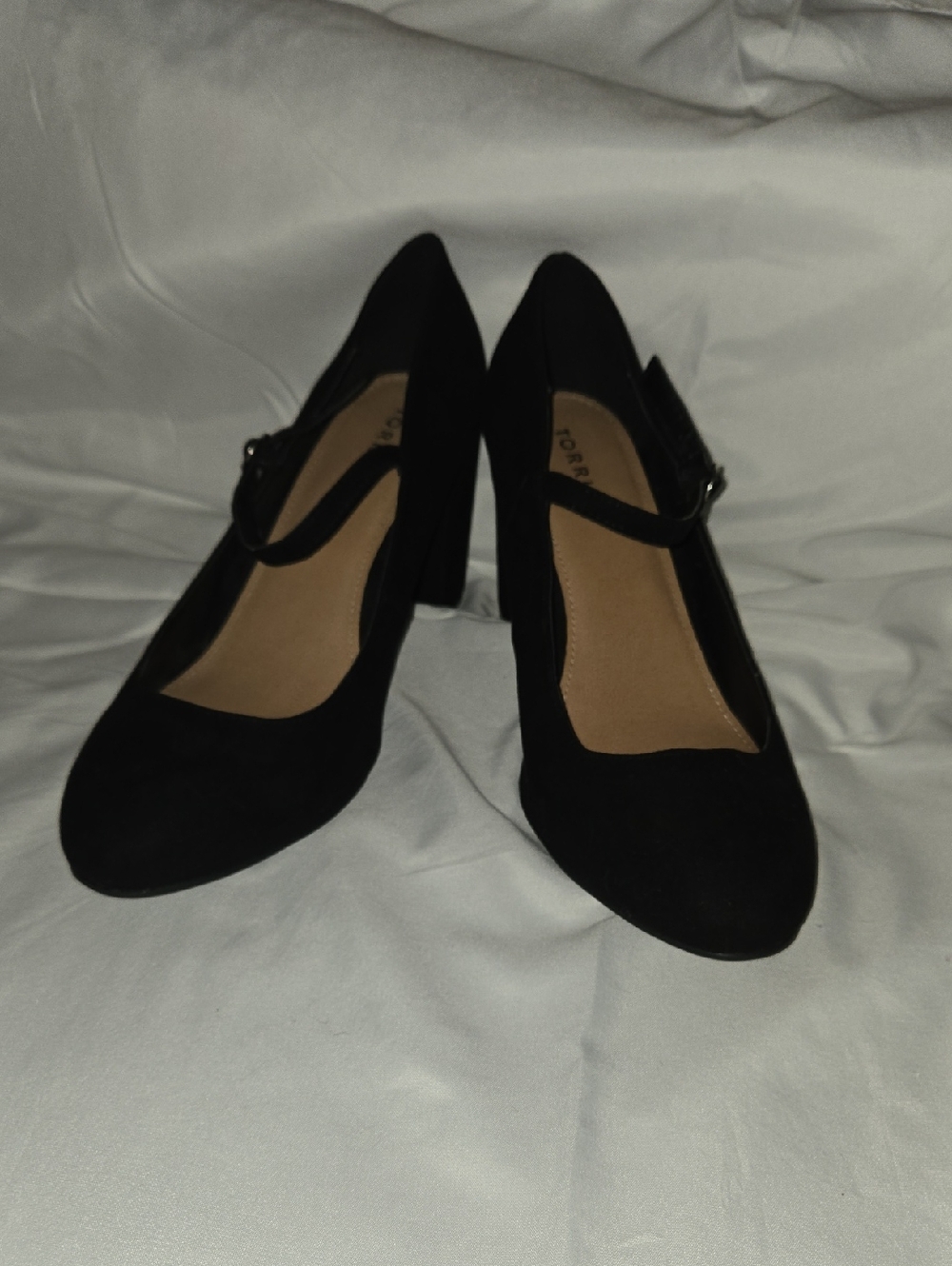 torrid Black Mary Jane Block Heel Pumps